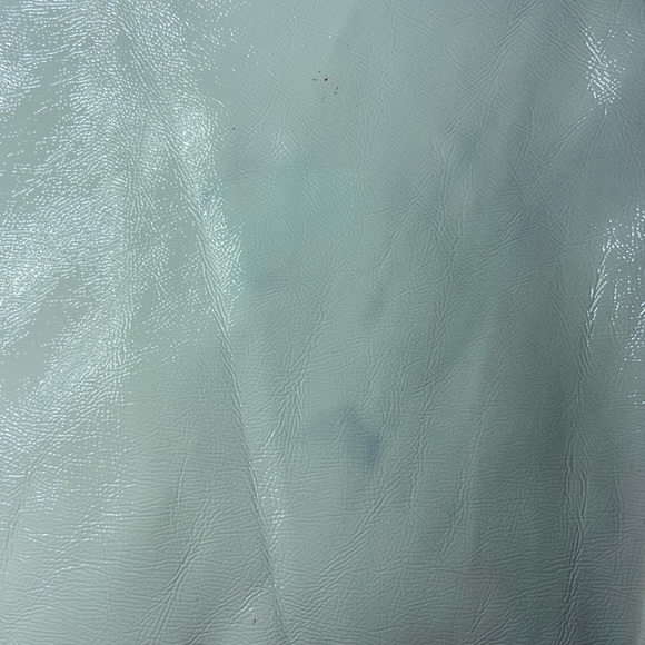 I.AM.GIA White High-Rise Faux Leather Straight Leg Pants. Size:L - Picture 16 of 16